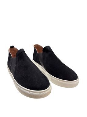 Caslon Ezra Women's Black Slip-On Suede Sneakers 5.5